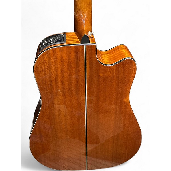 Used Takamine GD30CE Left Handed Natural Acoustic Electric Guitar
