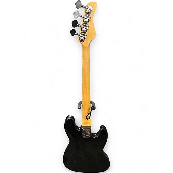 Used Glarry Double cutaway electric LH 3 Color Sunburst Electric Bass Guitar