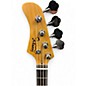 Used Glarry Double cutaway electric LH 3 Color Sunburst Electric Bass Guitar