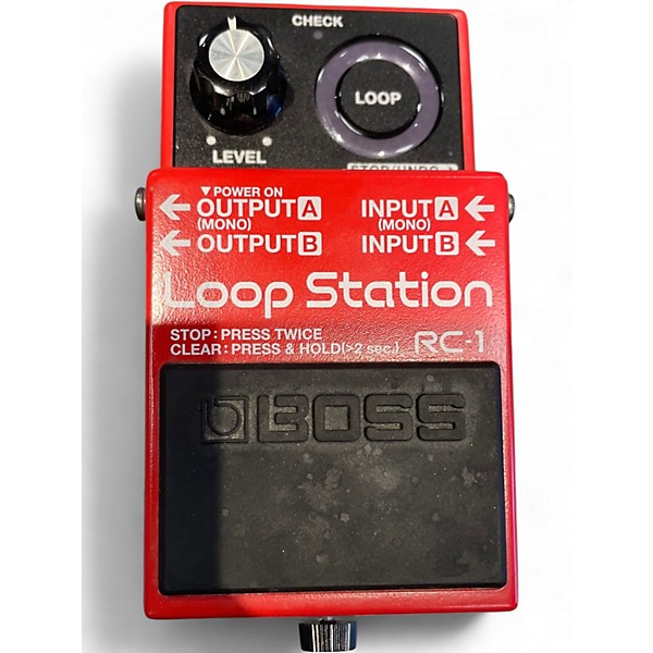 Used BOSS RC1 Loop Station Pedal