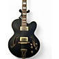 Used Ibanez AF75GBKF Black Hollow Body Electric Guitar