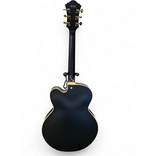 Used Ibanez AF75GBKF Black Hollow Body Electric Guitar