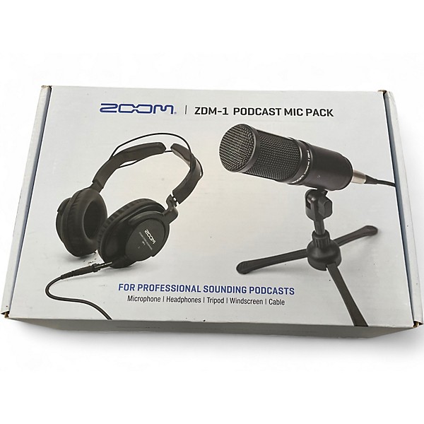 Used Zoom ZDM-1PMP Recording Microphone Pack