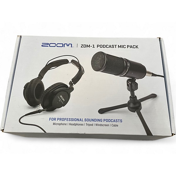 Used Zoom ZDM-1PMP Recording Microphone Pack