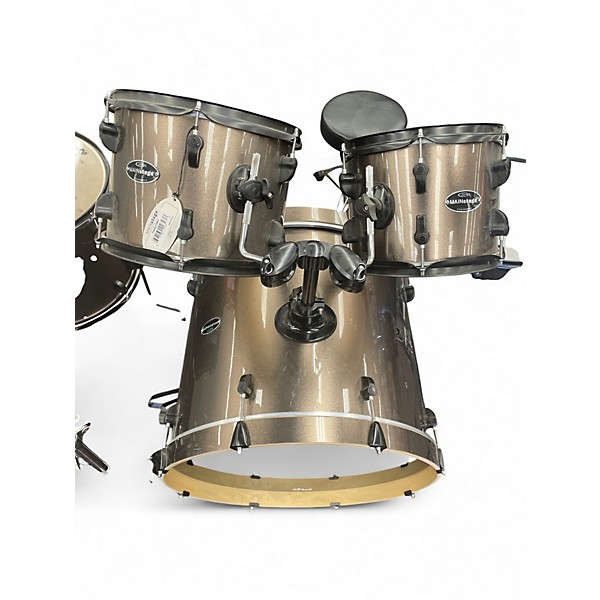 Used PDP by DW 5 Piece Mainstage 5 Piece Complete Kit Brown Sparkle Drum Kit