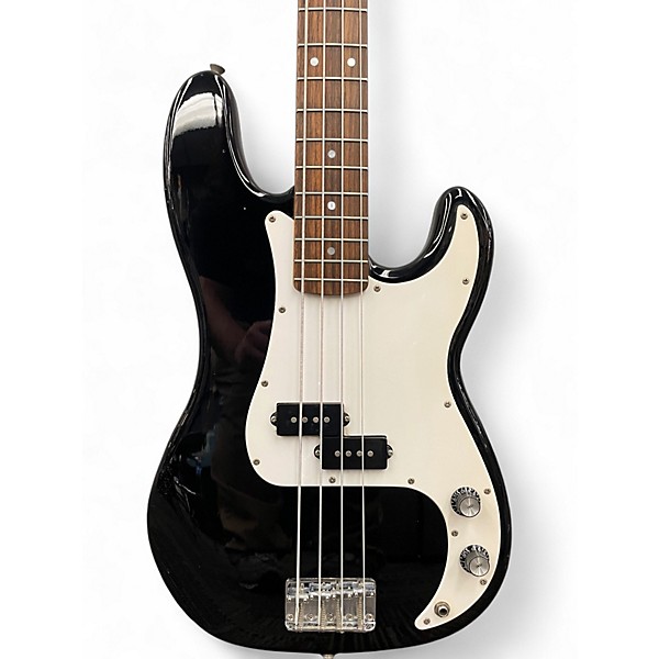Used Squier Affinity Precision Bass Black Electric Bass Guitar