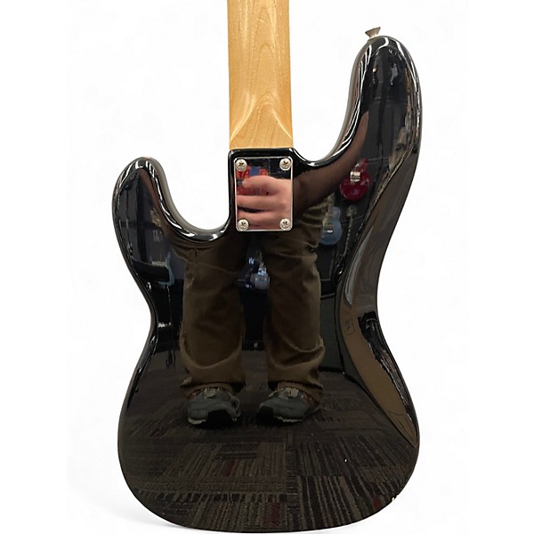 Used Squier Affinity Precision Bass Black Electric Bass Guitar