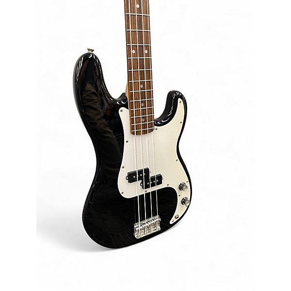 Used Squier Affinity Precision Bass Black Electric Bass Guitar