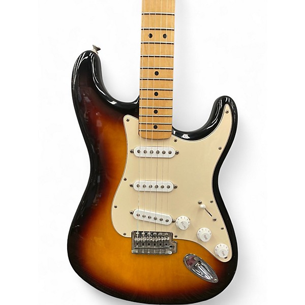 Used Fender Standard Stratocaster Brown Sunburst Solid Body Electric Guitar