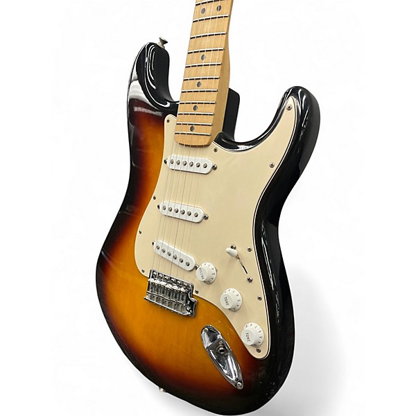 Used Fender Standard Stratocaster Brown Sunburst Solid Body Electric Guitar