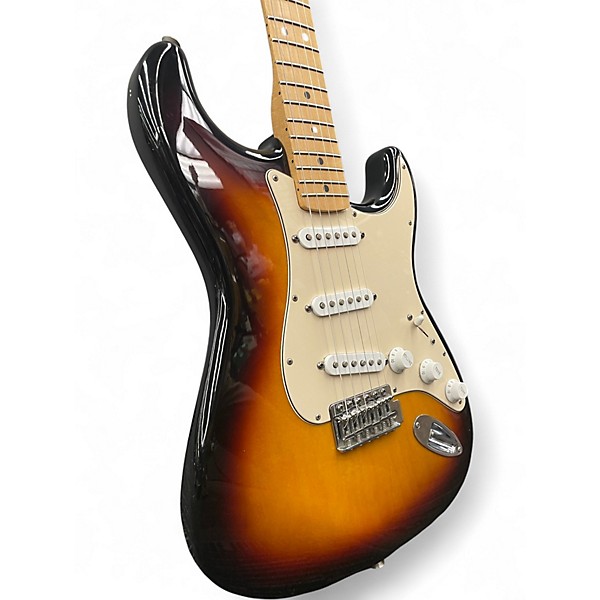 Used Fender Standard Stratocaster Brown Sunburst Solid Body Electric Guitar
