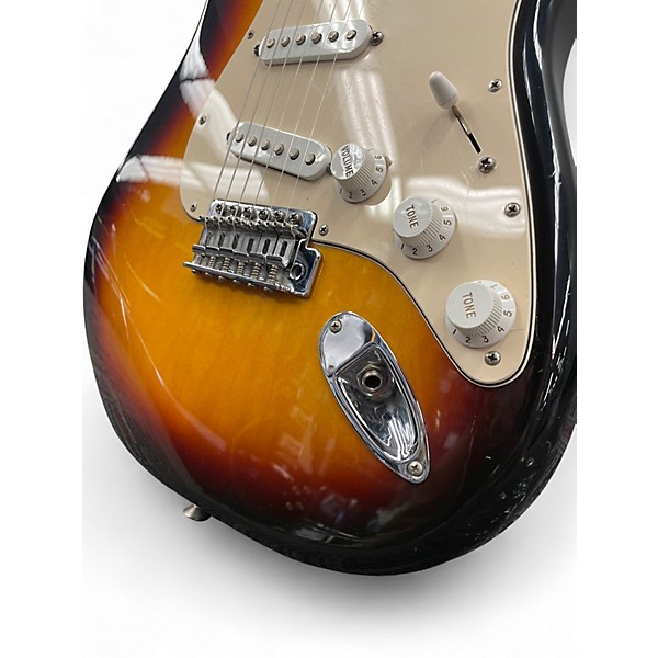Used Fender Standard Stratocaster Brown Sunburst Solid Body Electric Guitar