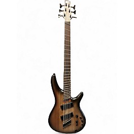 Used Ibanez SRC6MS-BLL Bass Workshop Multi-Scale Walnut Electric Bass Guitar
