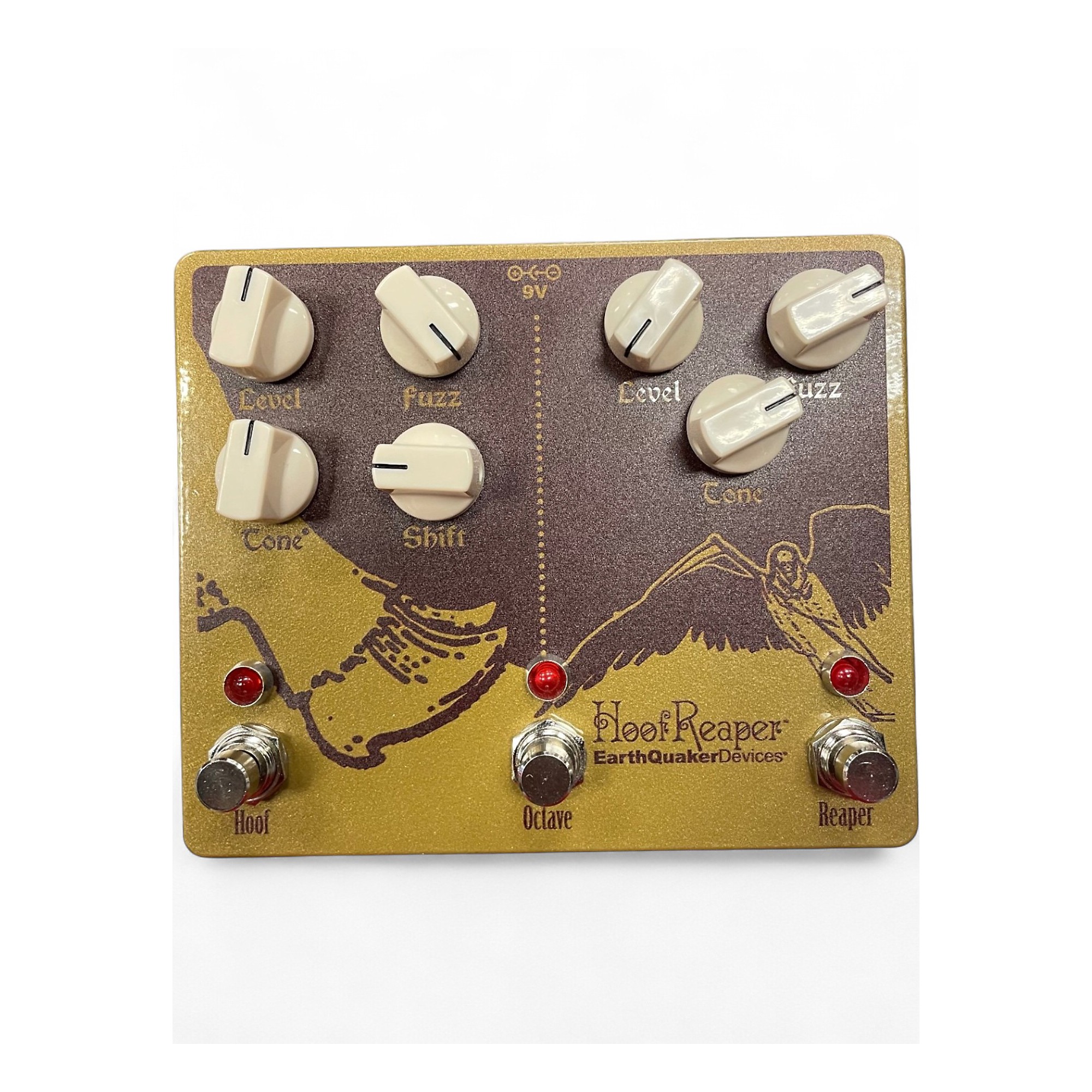 Used EarthQuaker Devices Hoof Reaper Octave Fuzz Spectacular