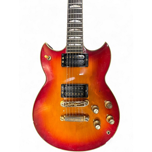 Used 1982 Yamaha SG1000 Cherry Sunburst Solid Body Electric Guitar