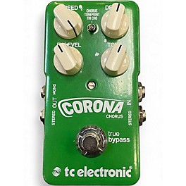 Used TC Electronic Corona Chorus Effect Pedal