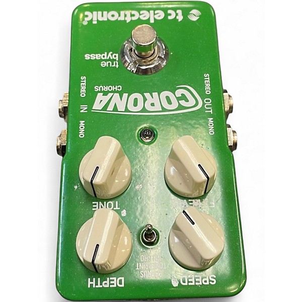 Used TC Electronic Corona Chorus Effect Pedal