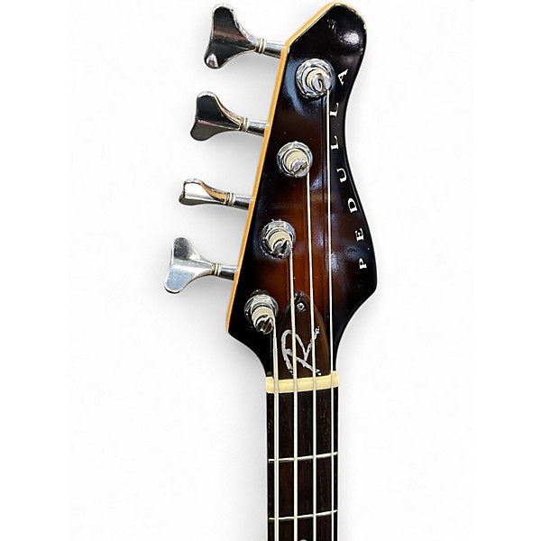 Used Pedulla RB4 2 Tone Sunburst Electric Bass Guitar