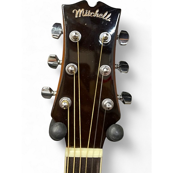 Used Mitchell MD100 Natural Acoustic Guitar