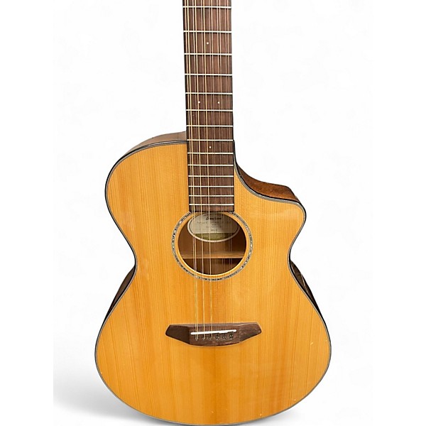 Used Breedlove Pursuit Concert CE 12-String Natural 12 String Acoustic Electric Guitar