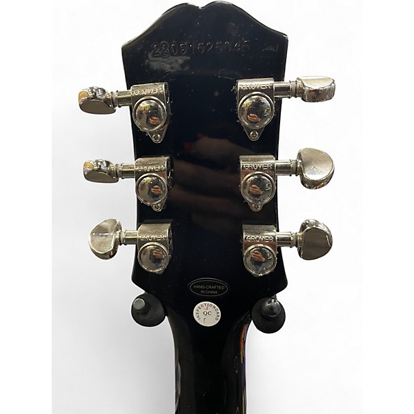 Used Epiphone Les Paul Custom Silverburst Solid Body Electric Guitar