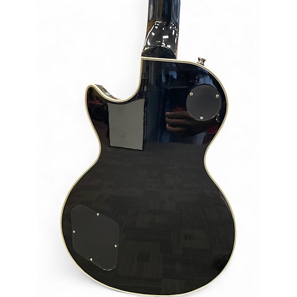 Used Epiphone Les Paul Custom Silverburst Solid Body Electric Guitar