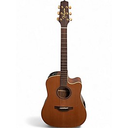 Used 2017 Takamine P3DC Natural Acoustic Guitar