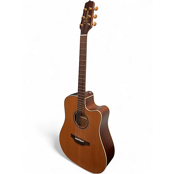 Used 2017 Takamine P3DC Natural Acoustic Guitar