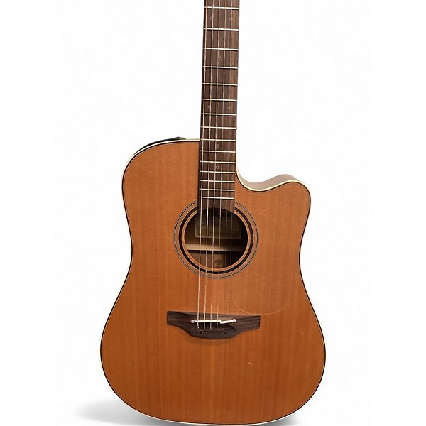 Used 2017 Takamine P3DC Natural Acoustic Guitar