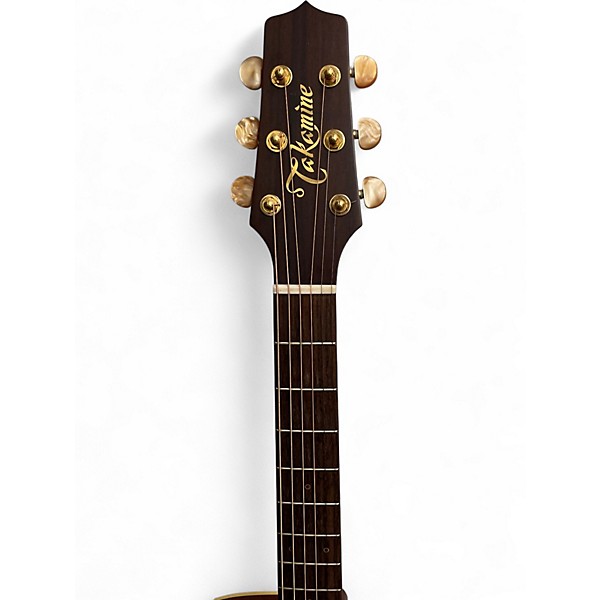 Used 2017 Takamine P3DC Natural Acoustic Guitar