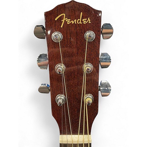 Used Fender CD60S LH Natural Acoustic Guitar