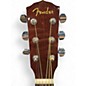 Used Fender CD60S LH Natural Acoustic Guitar