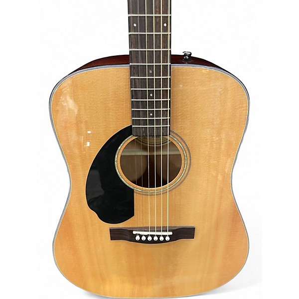 Used Fender CD60S LH Natural Acoustic Guitar