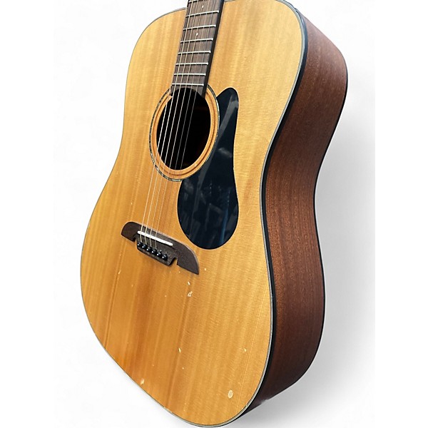 Used Alvarez AD30 Dreadnought Natural Acoustic Guitar