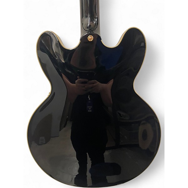 Used Epiphone ES335 Ebony Hollow Body Electric Guitar