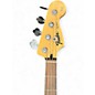 Used Fender Squier Series Jazz Bass White Electric Bass Guitar