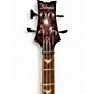 Used Schecter Guitar Research Stiletto Extreme 4 String Black Cherry Electric Bass Guitar