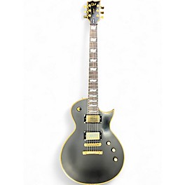 Used ESP LTD EC1000 Deluxe Satin Black Solid Body Electric Guitar