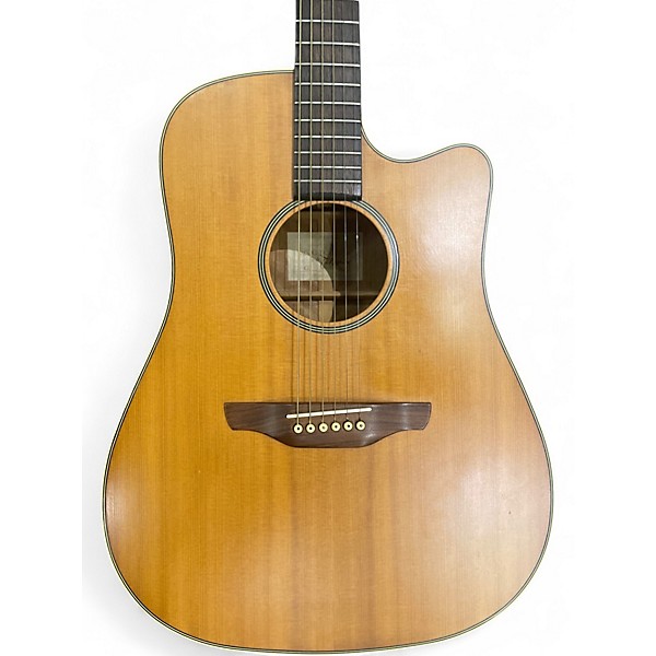 Used Takamine EG10C Natural Acoustic Electric Guitar