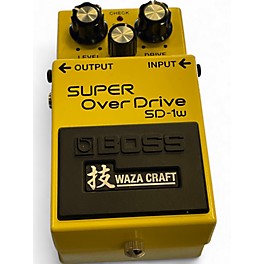 Used BOSS SD1W Super Overdrive Waza Craft Effect Pedal