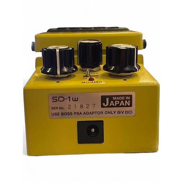 Used BOSS SD1W Super Overdrive Waza Craft Effect Pedal