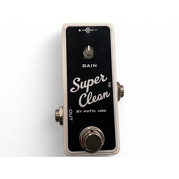 Used Xotic Super Clean Effect Pedal