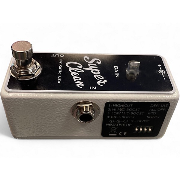 Used Xotic Super Clean Effect Pedal