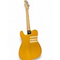 Used Squier Bullet Telecaster Black and Yellow Solid Body Electric Guitar