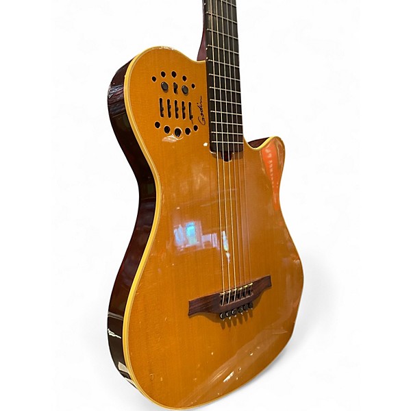Used Godin Multiac Grand Concert SA Mahogany Acoustic Electric Guitar