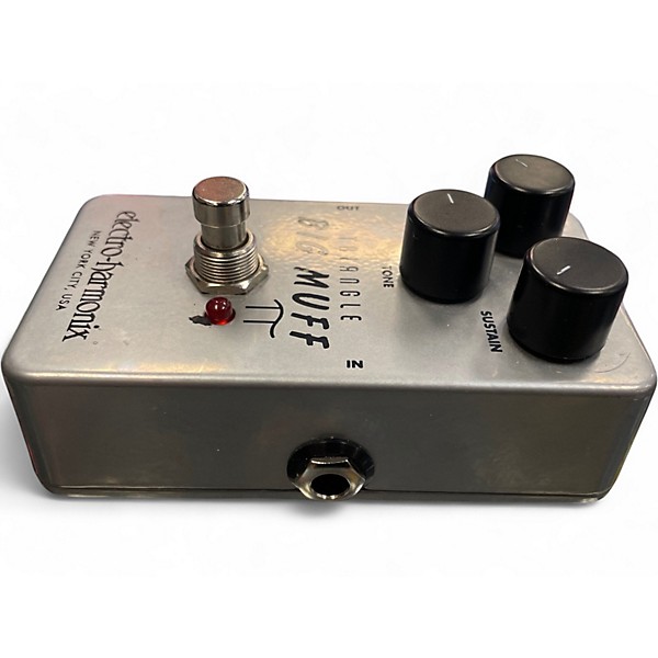Used Electro-Harmonix Big Muff Triangle Pi Distortion Effect Pedal