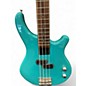 Used Washburn B2 Turquoise Electric Bass Guitar