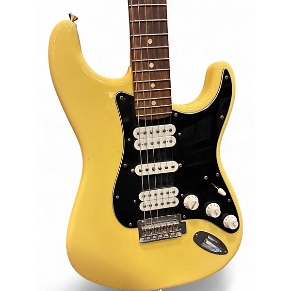 Used Fender Player Stratocaster HSH Buttercream Solid Body Electric Guitar