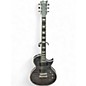 Used ESP LTD EC401QM Trans Black Solid Body Electric Guitar thumbnail