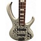 Used Ibanez btb25th5 Silver Electric Bass Guitar